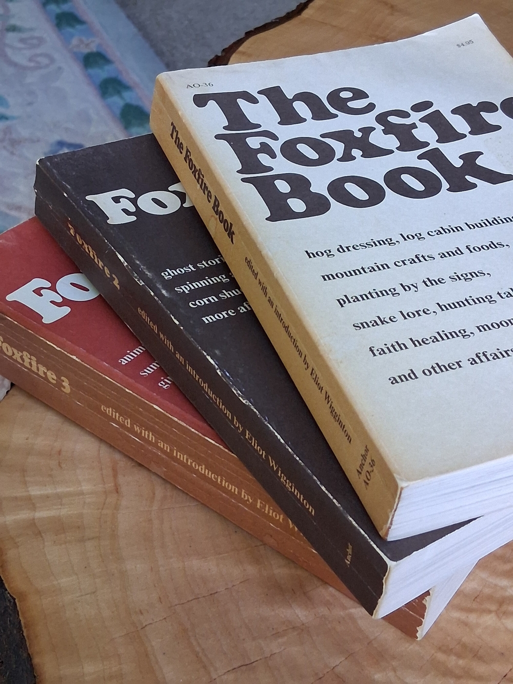 1970s The Foxfire Book Series | Volumes 1, 2 & 3 | Homesteading & Crafts